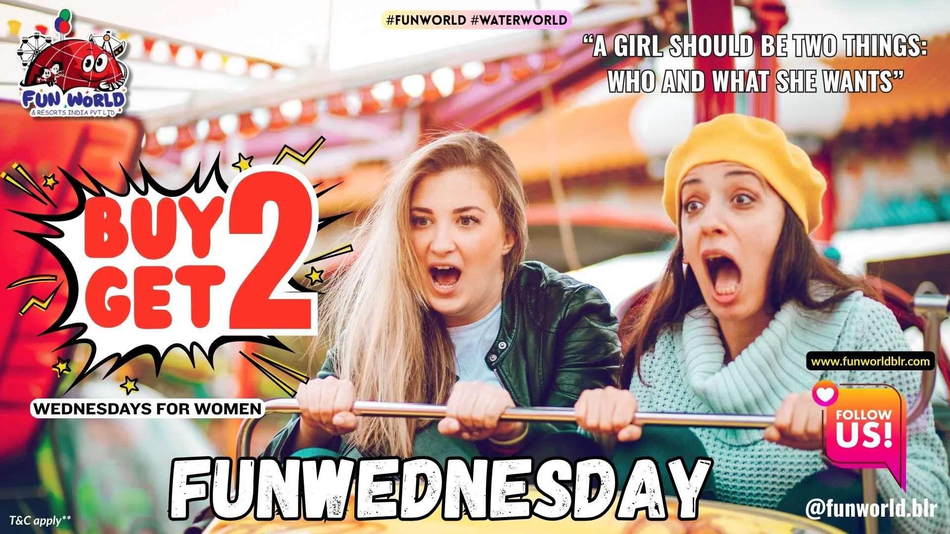 FUNWEDNESDAY: Buy 2 Get2 Free Wednesdays